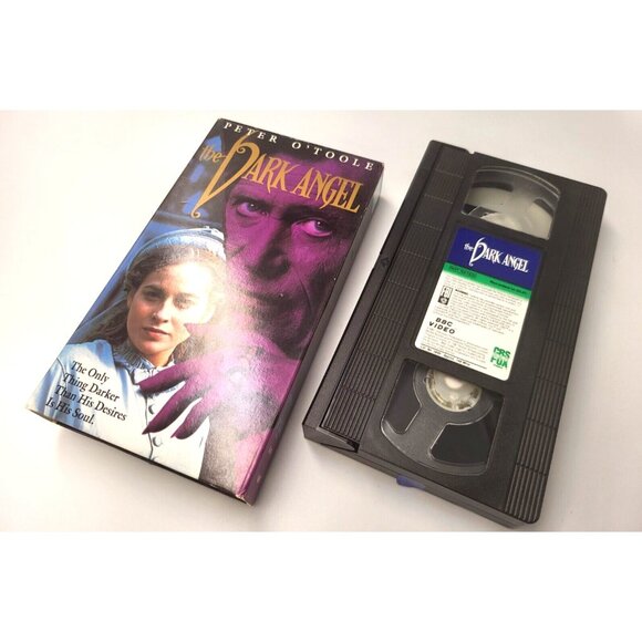 The Dark Angel VHS 1987 Gothic Suspense UNCLE SILAS Wants Niece's Inheritance - Picture 6 of 6